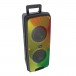 iDance GOPTY4 Portable Bluetooth Karaoke Speaker with LED Effects - Angled, Right