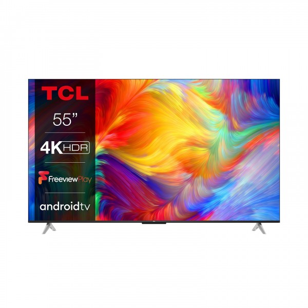 TCL 55P638K 55 4K Ultra HD Smart TV Front View 