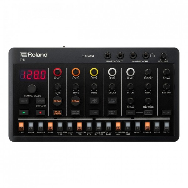 Roland Aira T-8 Beat Machine - Top