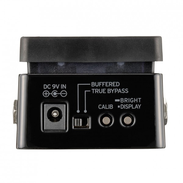 Korg Pitchblack XS Chromatic Pedal Tuner ports 