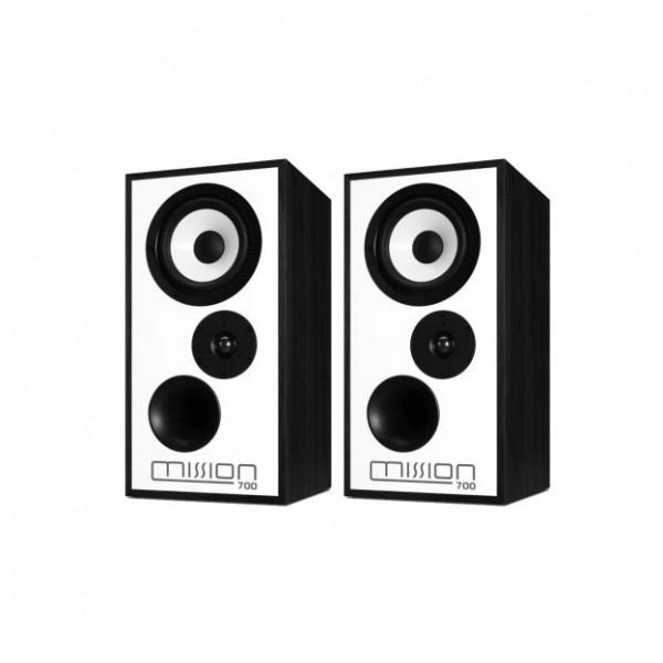 MISSION 700 Bookshelf Speakers (Pair), Black