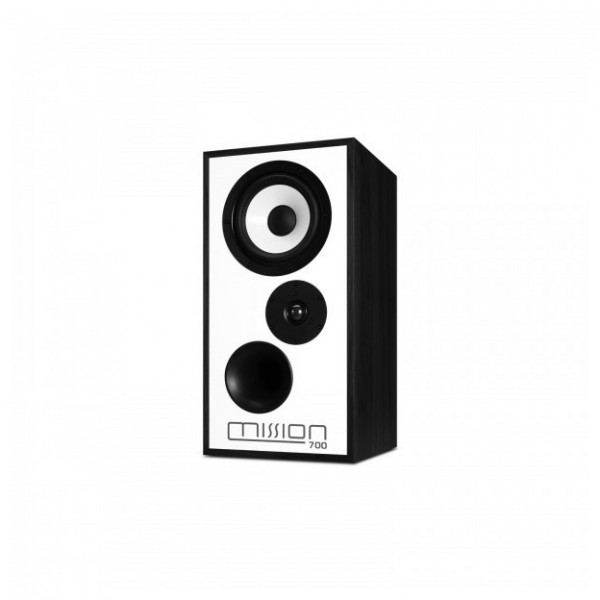 MISSION 700 Bookshelf Speakers (Pair), Black - Single