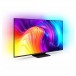 Philips Ambilight 50in Android 4K UHD Smart TV 50PUS8897 - Angled
