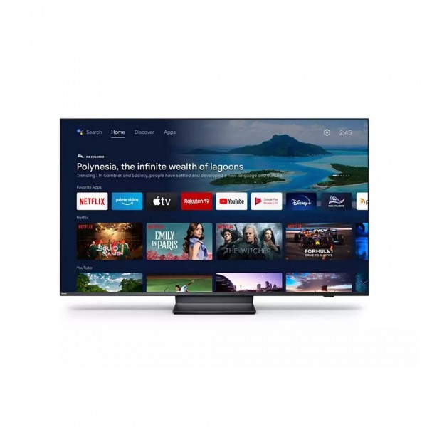 Philips Ambilight 50in Android 4K UHD Smart TV 50PUS8897 - Smart View