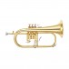 Yamaha YFH-8310Z Custom Z Flugel Horn, Yellow Brass, Clear Lacquer