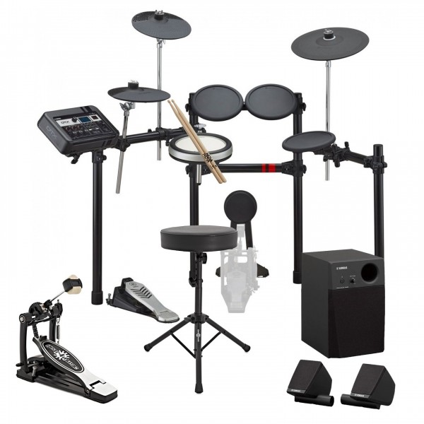 Yamaha DTX6K-X Electronic Drum Kit with Monitor Accessory Pack - Main