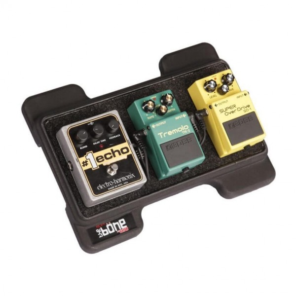 Pedalboard Für Gitarre & Effektpedale – 38,1x12,7 Cm, Aluminium, Mit Tragetasche & Klettbändern