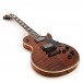 Gibson Les Paul Custom Koa Top, Natural Gloss Black Satin HW #202406