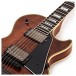 Gibson Les Paul Custom Koa Top, Natural Gloss Black Satin HW #202406