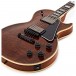 Gibson Les Paul Custom Koa Top, Natural Gloss Black Satin HW #202363