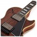 Gibson Les Paul Custom Koa Top, Natural Gloss Black Satin HW #202363