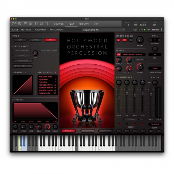 Eastwest Hollywood Orchestra Opus Edition - Percussion