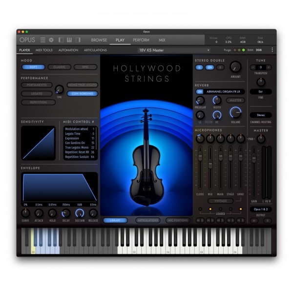 Eastwest Hollywood Orchestra Opus Edition - Strings