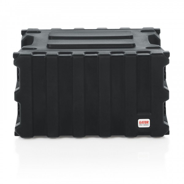 Gator 13″ Deep Molded Audio Rack Case, 6U - Front