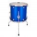 DDrum D2 14 x 14'' Add-on Floor Tom, Cobalt Blue Sparkle