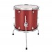 DDrum D2 14 x 14'' Add-on Floor Tom, Red Sparkle