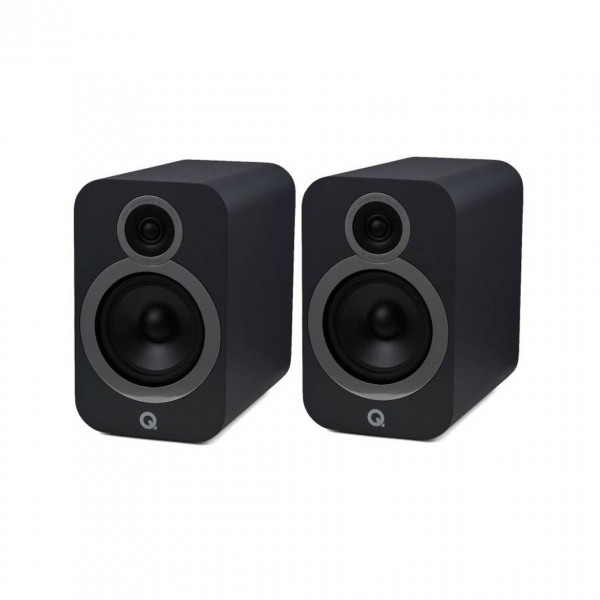 Q Acoustics Q 3030i Graphite Grey Bookshelf Speakers (Pair)