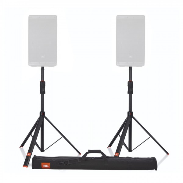 JBL Deluxe Gas Assist Speaker Stands & Bag - main