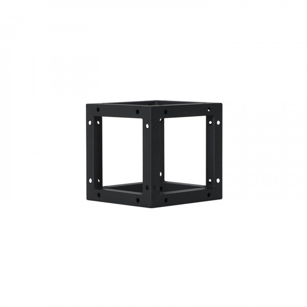 Equinox Quad Steel DecoTruss Box Corner, Black