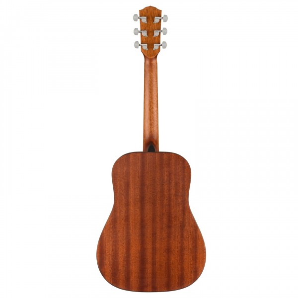Fender FA-15 3/4 Scale Steel with Gig Bag, Moonlight Burst back 