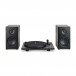 Triangle AIO Twin Bookshelf Speakers Turntables