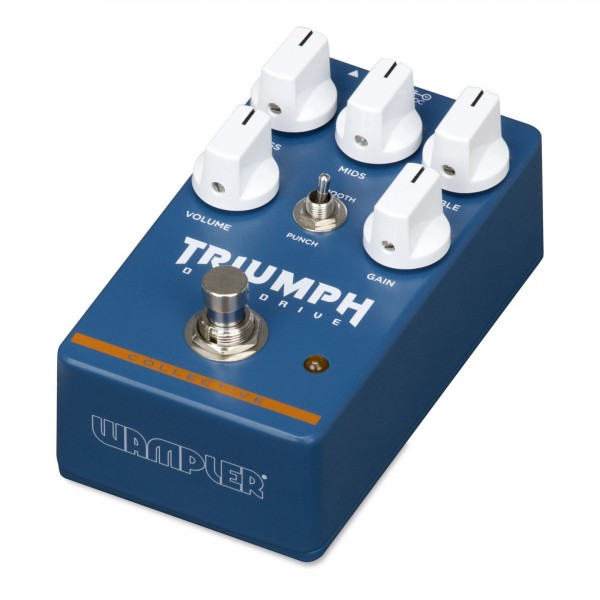 Wampler Triumph Overdrive Pedal angle 2 