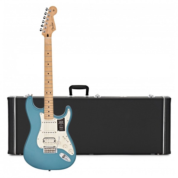Fender Player Stratocaster HSS MN, Tidepool & Case by Gear4music