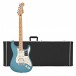 Fender Player Stratocaster HSS MN, Tidepool e Custodia di Gear4music