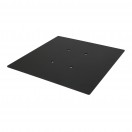 Equinox Quad Steel DecoTruss 500mm Base Plate, Black