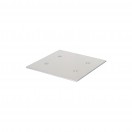 Equinox Quad Steel DecoTruss 300mm Base Plate, Silver