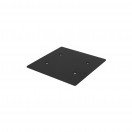 Equinox Quad Steel DecoTruss 300mm Base Plate, Black