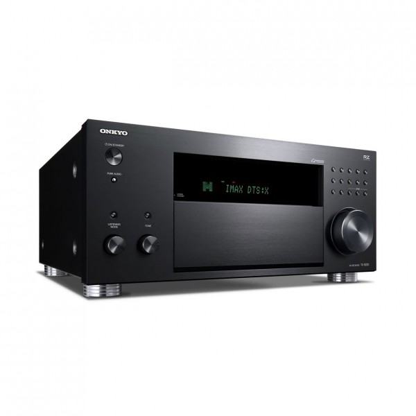 Onkyo TX-RZ50 9.2 AV Receiver, Black - Angled 2