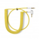 MyVolts Candycords 3.5mm Straight-Angled Coil Cable, 65cm, Pineapple