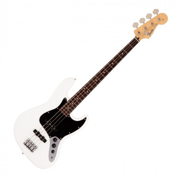 Fender Made in Japan Hybrid II Jazz Bass, RW, Arctic White