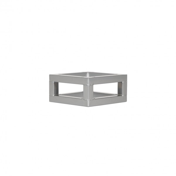 Equinox 0.1m Quad Steel DecoTruss, Silver
