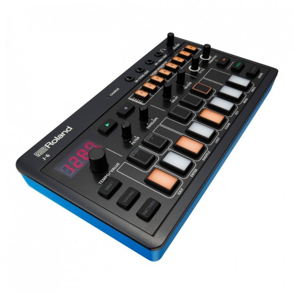 Roland Aira Compact J-6 Chord Synthesizer - Angled