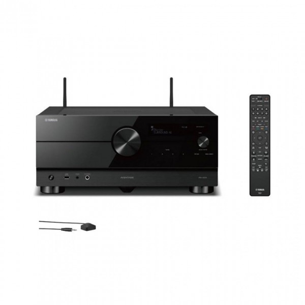 Yamaha RX-A6A Aventage 9.2 Channel AV Receiver, Black - Antennae