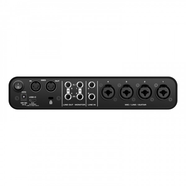 MOTU M6 Audio Interface - Rear