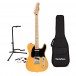 Squier Affinity Telecaster MN, Butterscotch Blonde & Accesory Pack