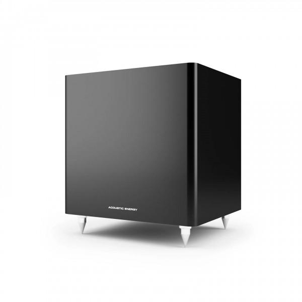 Acoustic Energy AE108� 100� Series Subwoofer, Satin Black Front View
