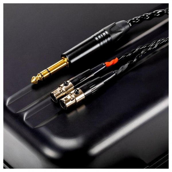 Audeze MM-500 Planar Magnetic Headphones braded cable