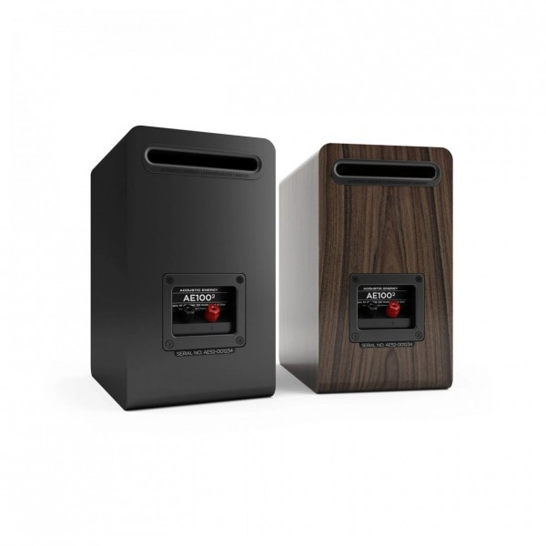 Acoustic Energy AE100 MK2 Bookshelf Speakers (Pair), Walnut
