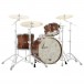 Sonor Vintage 20'' 3ks Shell Pack, Rosewood Semi Gloss