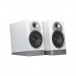 Jamo S7-17B Studio 7 Bookshelf Speakers, Grey Cloud - Pair, Angle 1 Grille