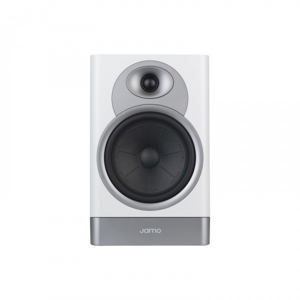 Jamo STUDIO 7 S7-43C – Cassa Canale Centrale Surround In Grey Cloud, Cabinet Inclinato 7°, Coni In Carta