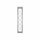 Equinox 1m Quad Steel DecoTruss, Silver