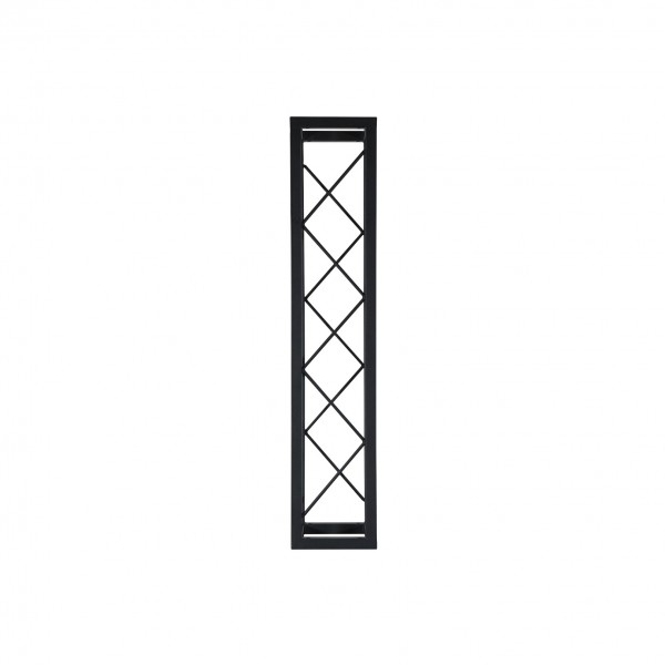 Equinox 1m Quad Steel DecoTruss, Black