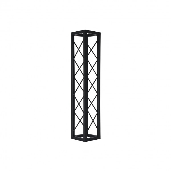 Equinox 1m Quad Steel DecoTruss, Black