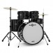 BDK-22 Rock Drum Kit od Gear4music, čierna