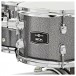 BDK-22 Rock Drum Kit by Gear4music, Silver Sparkle